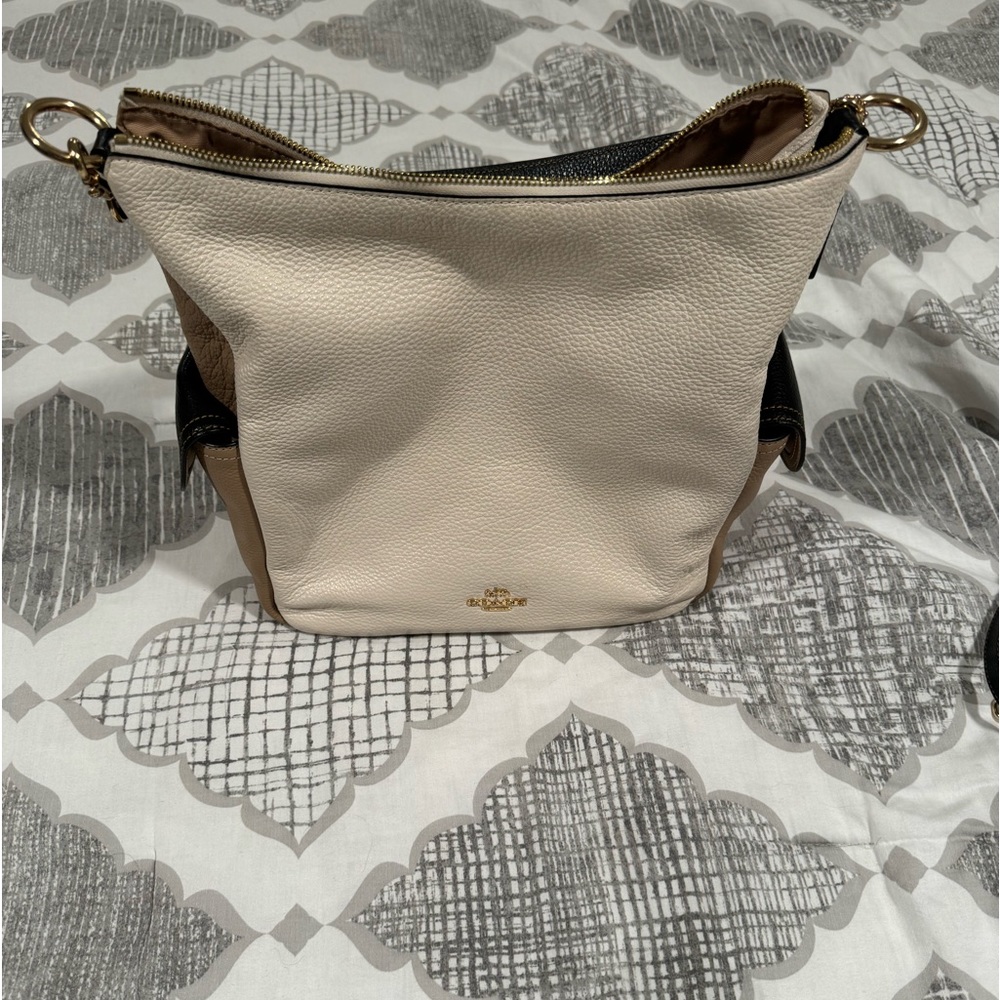 Coach leather handbag